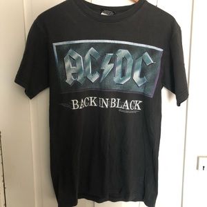 2001 AC/DC t shirt